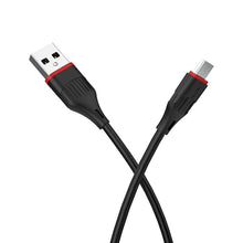 Заредете изображение във визуализатора на галерията – Borofone Cable BX17 Enjoy - USB to Micro USB - 2A 1 metre black
