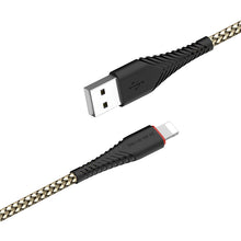 Заредете изображение във визуализатора на галерията – Borofone Cable BX25 Powerful - USB to Lightning - 2,4A 1 metre black
