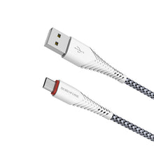 Заредете изображение във визуализатора на галерията – Borofone Cable BX25 Powerful - USB to Micro USB - 2,4A 1 metre white
