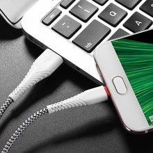 Заредете изображение във визуализатора на галерията – Borofone Cable BX25 Powerful - USB to Micro USB - 2,4A 1 metre white
