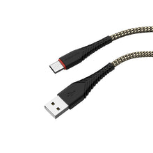 Заредете изображение във визуализатора на галерията – Borofone Cable BX25 Powerful - USB to Type C - 3A 1 metre black
