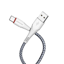 Заредете изображение във визуализатора на галерията – Borofone Cable BX25 Powerful - USB to Type C - 3A 1 metre white
