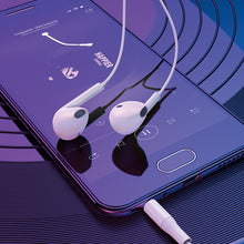 Заредете изображение във визуализатора на галерията – Borofone Earphones BM54 Maya with microphone white
