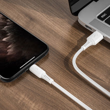 Заредете изображение във визуализатора на галерията – Borofone Cable BX47 Coolway - USB to Lightning - 2,4A 1 metre white
