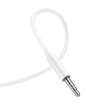 Заредете изображение във визуализатора на галерията – Borofone Cable BL9 - jack 3,5mm to Lightning - 1 metre white
