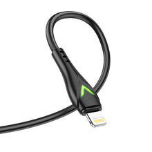 Заредете изображение във визуализатора на галерията – Borofone Cable BX65 Bright - USB to Lightning - 2A 1 metre black
