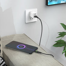 Заредете изображение във визуализатора на галерията – Borofone Cable BX65 Bright - USB to Micro USB - 2A 1 metre black
