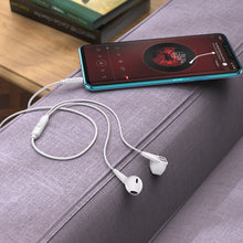Заредете изображение във визуализатора на галерията – Borofone Earphones BM68 Kelly with microphone white
