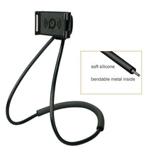 Заредете изображение във визуализатора на галерията – Phone holder on neck Lazy Holder black

