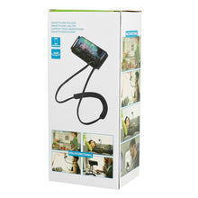Заредете изображение във визуализатора на галерията – Phone holder on neck Lazy Holder black
