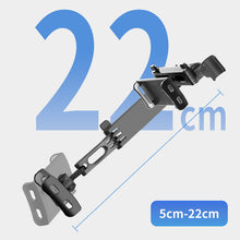Заредете изображение във визуализатора на галерията – Car holder telescopic, headrest mount 4-11 inches black
