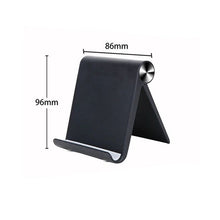Заредете изображение във визуализатора на галерията – Desktop holder, stand for phone, tablet Type 2 black
