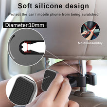 Заредете изображение във визуализатора на галерията – Magnetic car holder headrest mount Type 1 black
