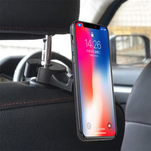 Заредете изображение във визуализатора на галерията – Magnetic car holder headrest mount Type 1 black
