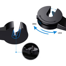Заредете изображение във визуализатора на галерията – Magnetic car holder headrest mount Type 2 black
