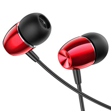 Заредете изображение във визуализатора на галерията – Borofone Earphones BM57 Platinum red
