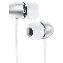 Заредете изображение във визуализатора на галерията – Borofone Earphones BM57 Platinum silver
