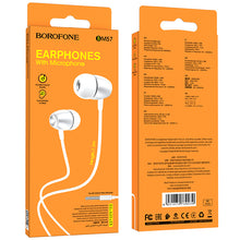 Заредете изображение във визуализатора на галерията – Borofone Earphones BM57 Platinum silver
