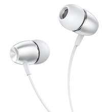 Заредете изображение във визуализатора на галерията – Borofone Earphones BM57 Platinum silver
