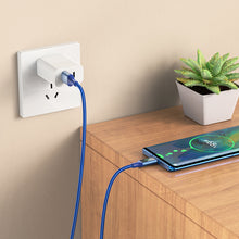 Заредете изображение във визуализатора на галерията – Borofone Cable BU32 Exclusive - USB to Type C - 5A 1,2 metres blue
