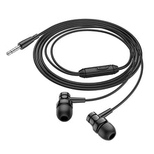 Заредете изображение във визуализатора на галерията – Borofone Earphones BM67 Talent with microphone black
