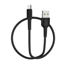 Заредете изображение във визуализатора на галерията – Borofone Cable BX16 Easy - USB to Micro USB - 2A 1 metre black
