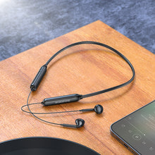 Заредете изображение във визуализатора на галерията – Borofone Sports earphones BE52 Ear bluetooth black
