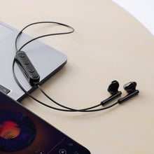 Заредете изображение във визуализатора на галерията – Borofone Sports earphones BE27 Cool Song bluetooth black
