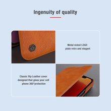 Заредете изображение във визуализатора на галерията – Nillkin Qin Pro for Iphone 13 Pro brown

