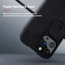 Заредете изображение във визуализатора на галерията – Nillkin Qin Pro for Iphone 13 Pro brown

