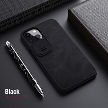 Заредете изображение във визуализатора на галерията – Nillkin Qin Pro for Iphone 13 black

