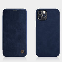 Заредете изображение във визуализатора на галерията – Nillkin Qin for Iphone 12/12 Pro blue
