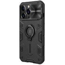 Заредете изображение във визуализатора на галерията – Nillkin CamShield Armor TPU+PC for Iphone 13 Pro black
