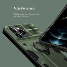 Заредете изображение във визуализатора на галерията – Nillkin CamShield Armor TPU+PC for Iphone 13 Pro black
