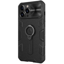 Заредете изображение във визуализатора на галерията – Nillkin CamShield Armor TPU+PC for Iphone 13 Pro Max black
