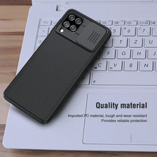 Заредете изображение във визуализатора на галерията – Nillkin CamShield PC Case for Samsung Galaxy A22 4G/M22 4G black
