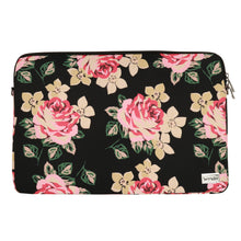 Заредете изображение във визуализатора на галерията – Wonder Sleeve Laptop 15-16 inches black and roses
