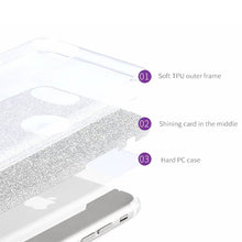 Заредете изображение във визуализатора на галерията – Shining Case for IPHONE 13 MINI Silver
