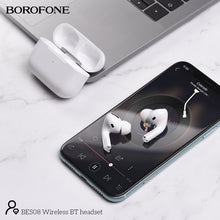 Заредете изображение във визуализатора на галерията – Borofone TWS Bluetooth Earphones BES08 Original Series White
