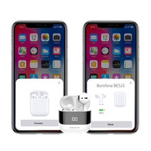 Заредете изображение във визуализатора на галерията – Borofone TWS Bluetooth Earphones BES15 Treasure White
