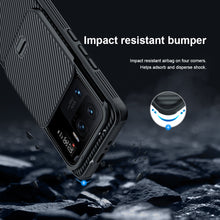 Заредете изображение във визуализатора на галерията – Nillkin CamShield Pro PC+TPU Case for Xiaomi Mi 11 Ultra black
