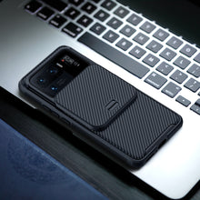 Заредете изображение във визуализатора на галерията – Nillkin CamShield Pro PC+TPU Case for Xiaomi Mi 11 Ultra black
