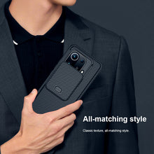 Заредете изображение във визуализатора на галерията – Nillkin CamShield Pro PC+TPU Case for Xiaomi Mi 11 Pro black
