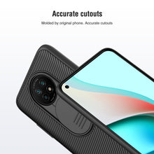 Заредете изображение във визуализатора на галерията – Nillkin CamShield PC Case for Xiaomi Redmi Note 9T black
