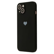 Заредете изображение във визуализатора на галерията – Vennus Silicone Heart Case for Iphone 11 Pro Max design 1 black
