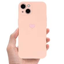 Заредете изображение във визуализатора на галерията – Vennus Silicone Heart Case for Iphone 12 Pro design 1 pink
