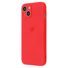 Заредете изображение във визуализатора на галерията – Vennus Silicone Heart Case for Iphone 12 design 1 red
