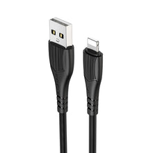 Заредете изображение във визуализатора на галерията – Borofone Cable BX37 Wieldy - USB to Lightning - 1 metre black
