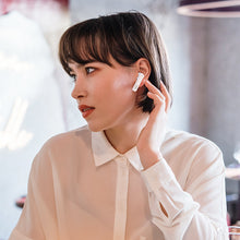 Заредете изображение във визуализатора на галерията – Borofone TWS Bluetooth Earphones BE49 Serenity White

