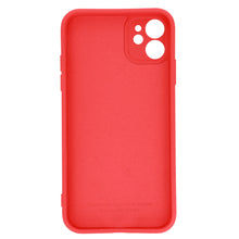 Заредете изображение във визуализатора на галерията – Vennus Silicone Heart Case for Iphone 11 design 1 red
